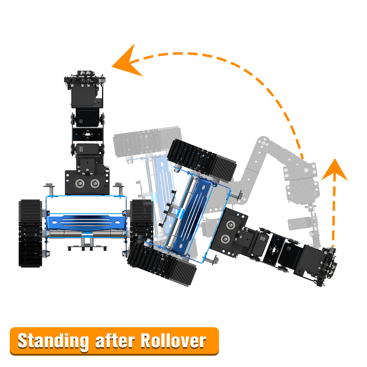 Hiwonder Tankbot Track Robot Car Loaded with Robotic Arm for STM32 Programming Hiwonder Tankbot Track Robot Car Loaded with Robotic Arm for STM32 Programming